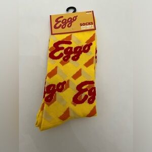 Eggo Waffle Socks Fits Men’s Shoe Size 6-12
